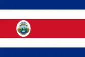 Drapeau du  Costa Rica