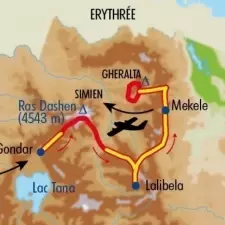 Itinéraire du voyage Grands Treks en Ethiopie - Éthiopie - Tirawa