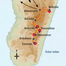 Itinéraire du voyage Balade à Madagascar - Madagascar - Tirawa