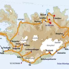 Itinéraire du voyage Grand Tour de l'Islande - Islande - Tirawa