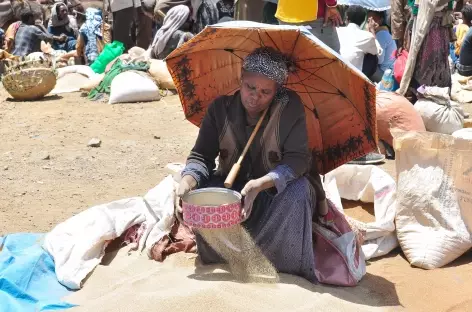 Sur le marché de Lalibela - Ethiopie