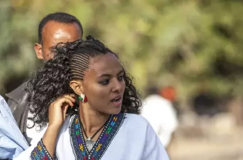 Belle femme amhara - Ethiopien