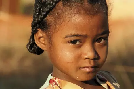 Jeune fille betsileo - Madagascar
