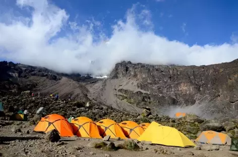 Camp de Barranco (3950 m), Kilimanjaro - Tanzanie