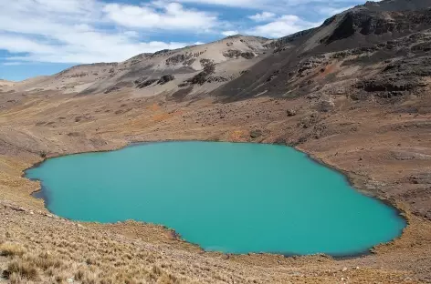 Cordillère Royale, la laguna Chojna Quta - Bolivie