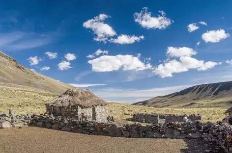Cordillère Royale, une ferme d'alpage - Bolivie