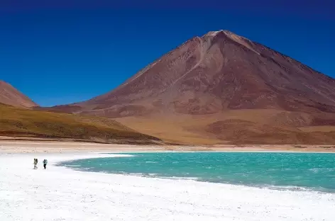 Balade au bord de la laguna verde - Bolivie