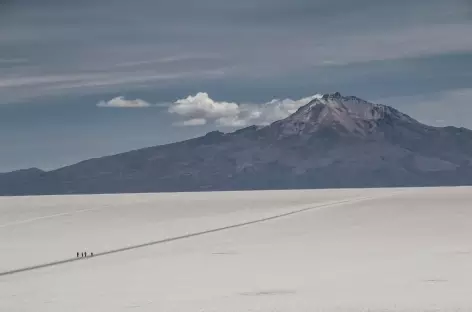 Salar d'Uyuni et le volcan Tunupa - Bolivie