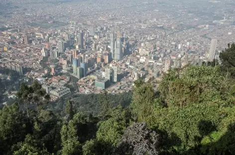 Bogota depuis la colline Montserrate - Colombie