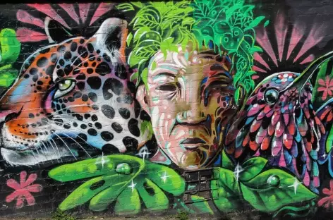 Street art à Carthagène - Colombie