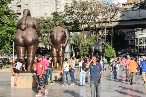 Sculptures de Botero à Medellin - Colombie - 