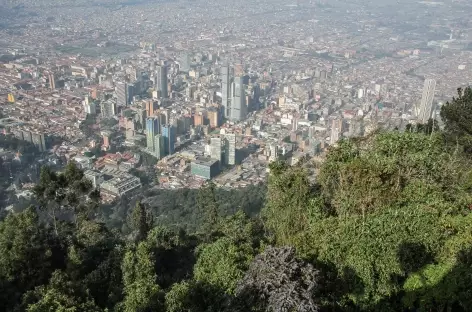 Vue sur Bogota depuis Montserrate - Colombie - 