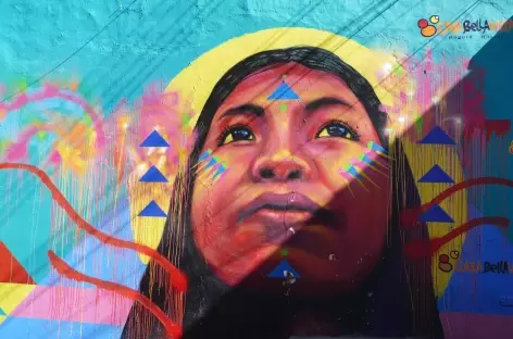 Street art à Bogota - Colombie - 