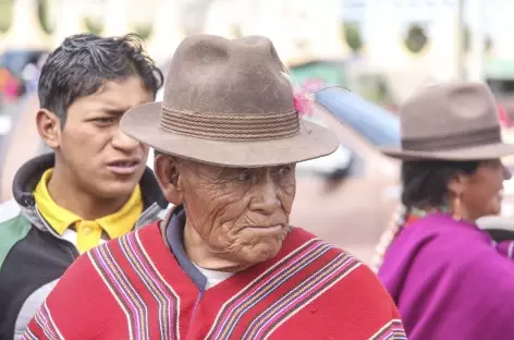 Sur le marché de Guamote - Equateur