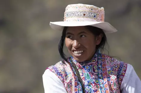 Rencontre dans le canyon de Colca - Pérou