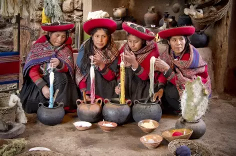 Rencontre avec des tisserandes dans la vallée sacrée - Pérou