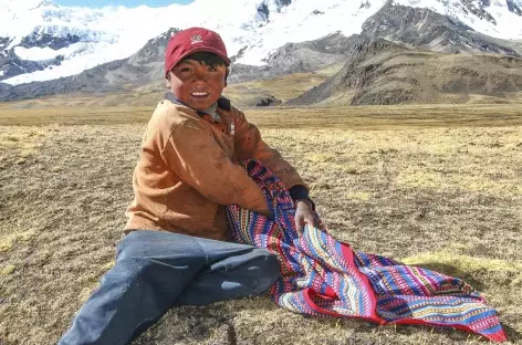 Rencontre avec un jeune berger - Pérou