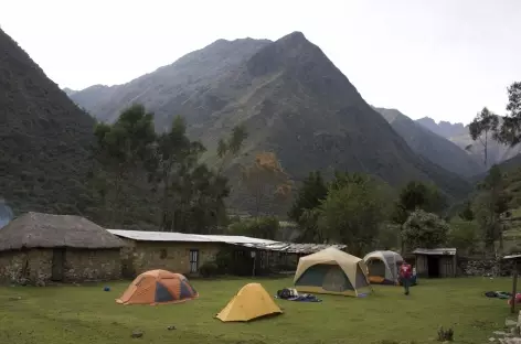 Camp bucolique à Colpapampa - Pérou