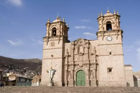 La cathédrale de Puno - Pérou