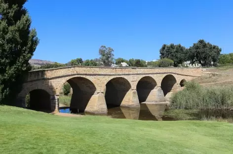 Le vieux pont historique de Richmond - Tasmanie