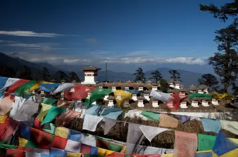Le Dochu La, entre Thimphu et Punakha - 