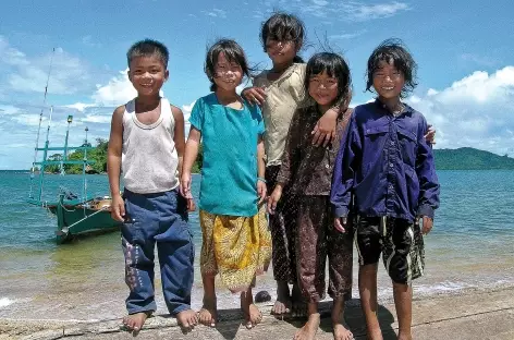 Rencontre sur une île de la Mer de Siam - Cambodge