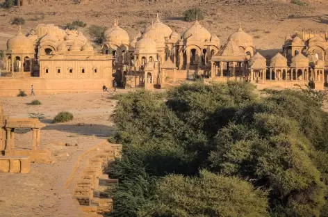 Tombeaux royaux de Bada Bagh, Rajasthan, Inde
