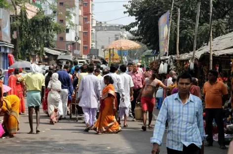 Scène de rue -  Calcutta, Inde