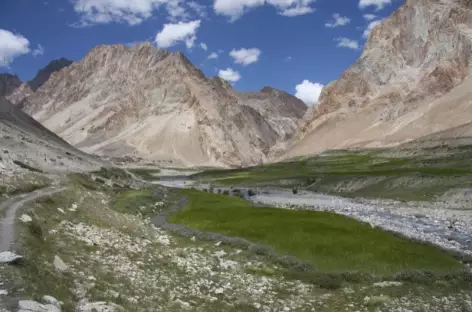 Descente du Yogma La, Zanskar - Inde 