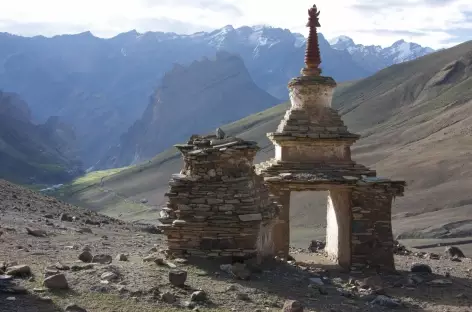 Montée au Sirsir La, Ladakh, Zanskar- Inde