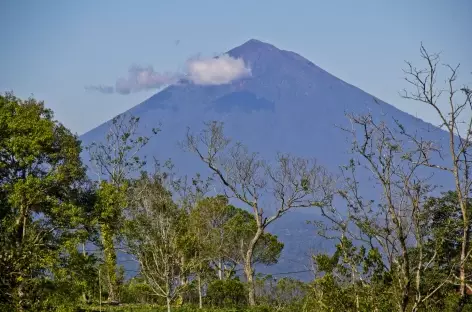 Volcan Agung (3142 m), point culminant de Bali, Bali - Indonésie