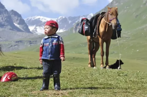 Jeune nomade - Kirghizie