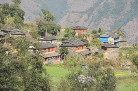 Village des Annapurnas  - Népal