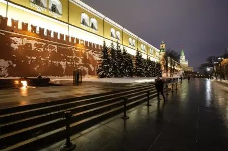 Moscou, remparts du Kremlin