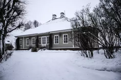 La maison de Pouchkine dans le Parc de Mikhailovskoe