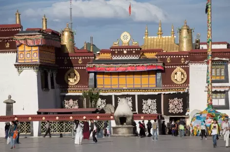 Entrée du Jokhang, Lhassa - Tibet