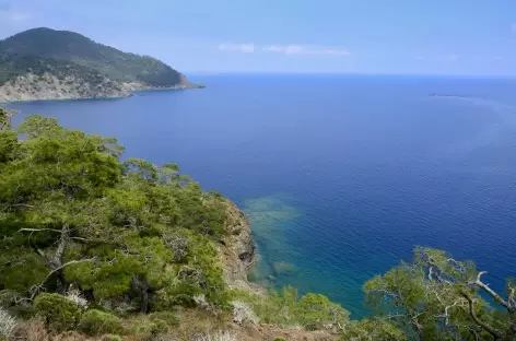 Randonnée cotière entre Çirali et Maden, Lycie - Turquie
