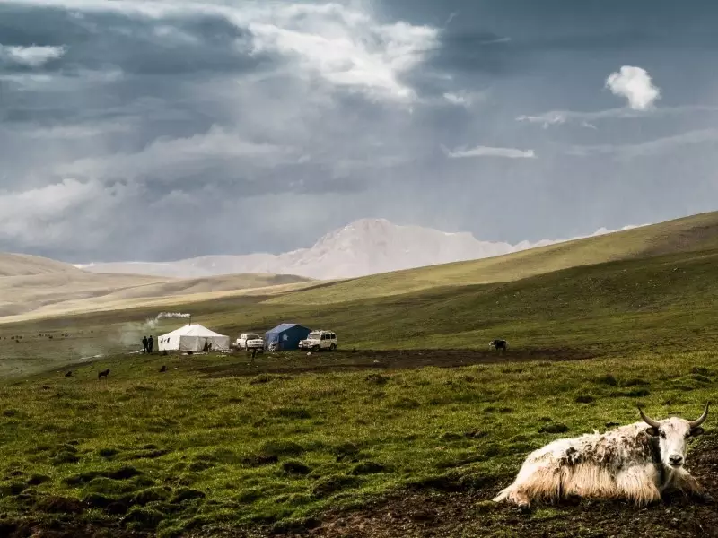 Paysage nomade, Kham - Tibet , &copy; Luciano Lepre - Tirawa 