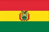 Drapeau de la  Bolivie