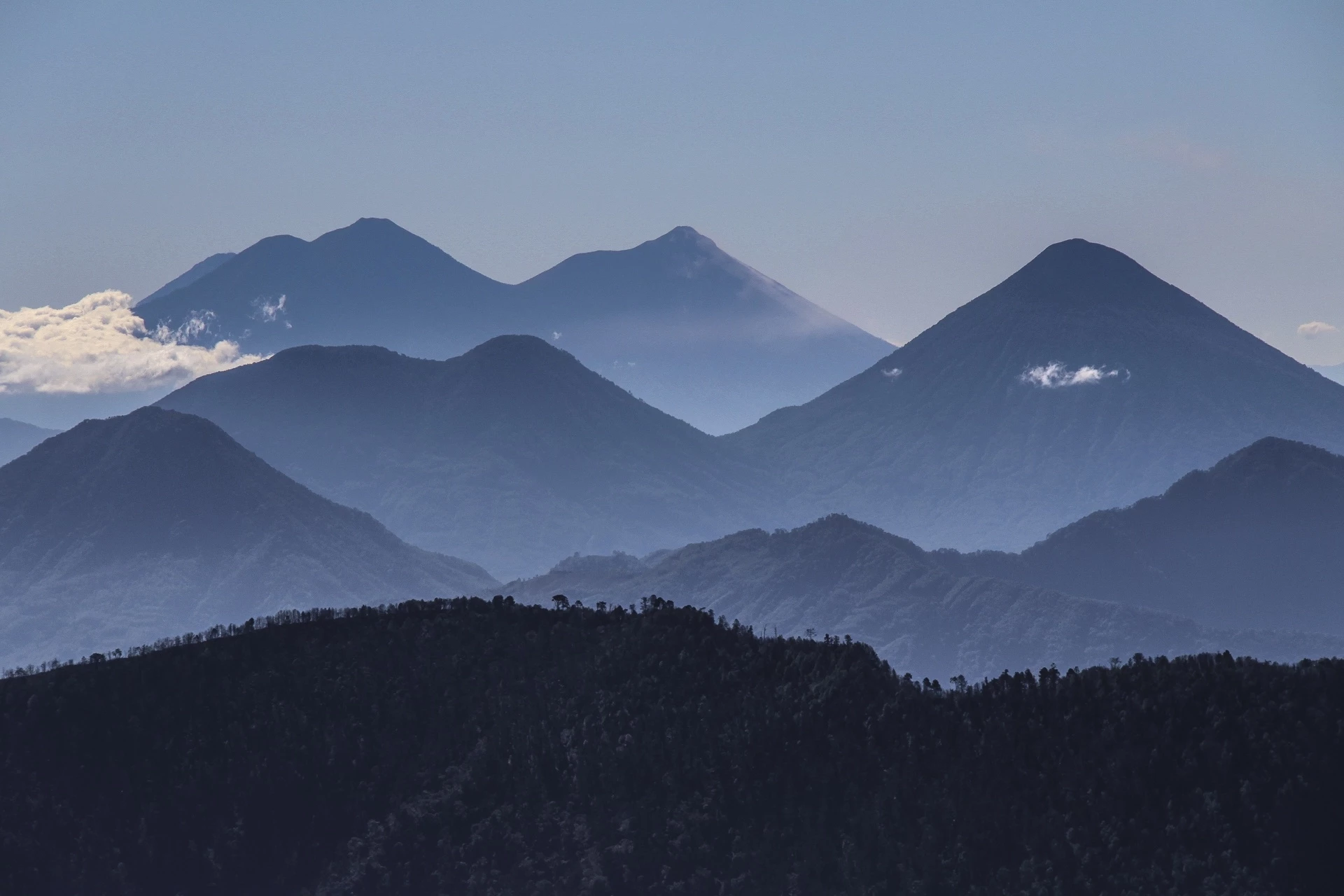 Volcans de Feu et splendeurs Mayas