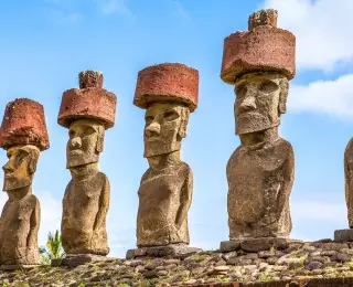 Trek sur l'île de Pâques
