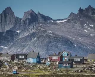 Montagnes et Fjords du Groenland Sud : Groenland