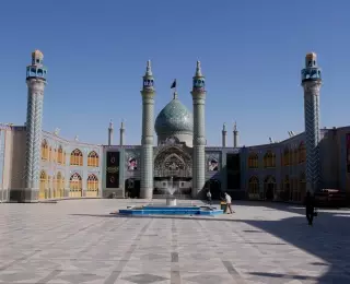 Désert et villes turquoises de Perse : Iran