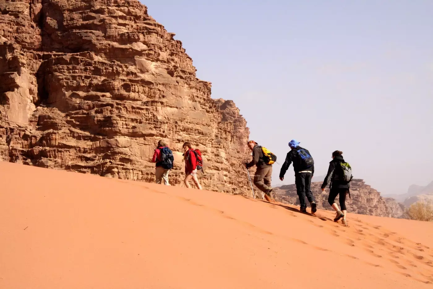 Randonnée wadi rum top