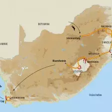 Itinéraire du voyage Grand Tour de l'Afrique du Sud - Afrique Du Sud - Tirawa