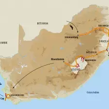 Itinéraire du voyage Grand Tour de l'Afrique du Sud - Afrique du Sud - Tirawa