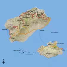 Itinéraire du voyage Santo Antão, Terre de Trek - Cap-Vert - Tirawa