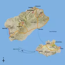 Itinéraire du voyage Trésors de Santo Antão - Cap-Vert - Tirawa