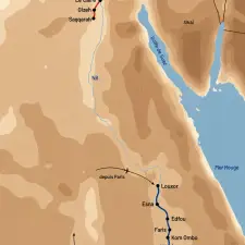 Itinéraire du voyage Égypte, Éclipse sur le Nil - Egypte - Tirawa