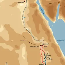 Itinéraire du voyage L’Egypte du Caire à Louxor - Egypte - Tirawa